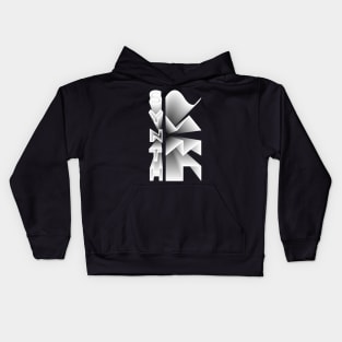 Synth Waveform Audio Analog Design Modular Gift Kids Hoodie